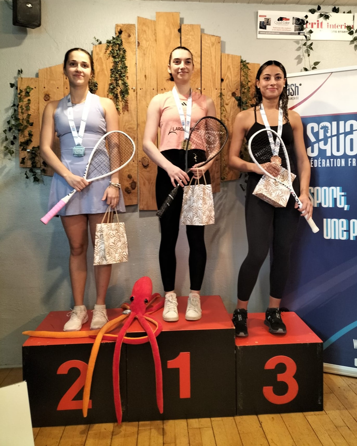 Championnat de France -23 ans 2025-2026 Podium filles